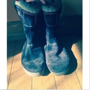 TIMBERLAND Brown Suede Mukluk Boots SZ 7M